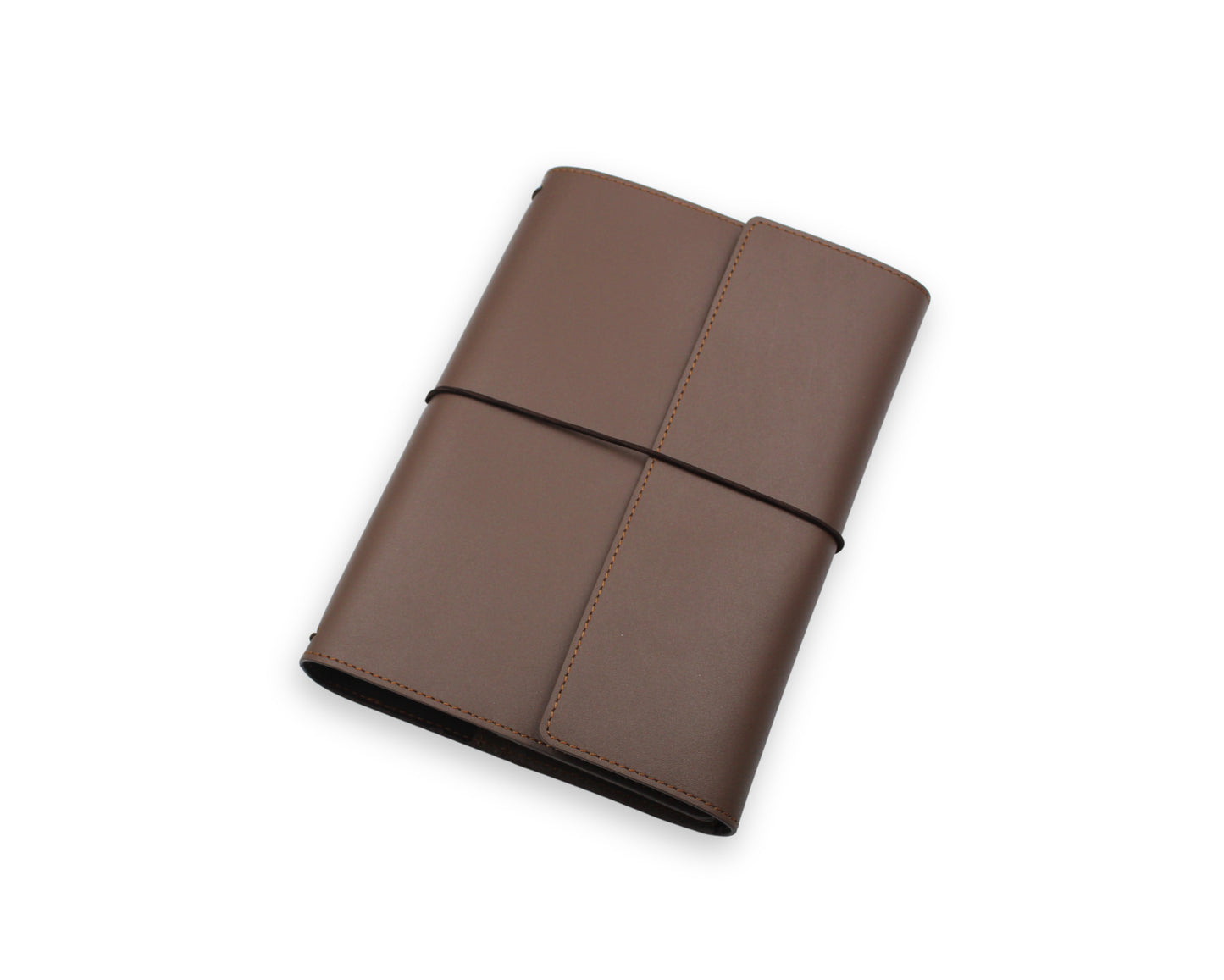 Trifold-Utility Journal - Brown (A5 Size)