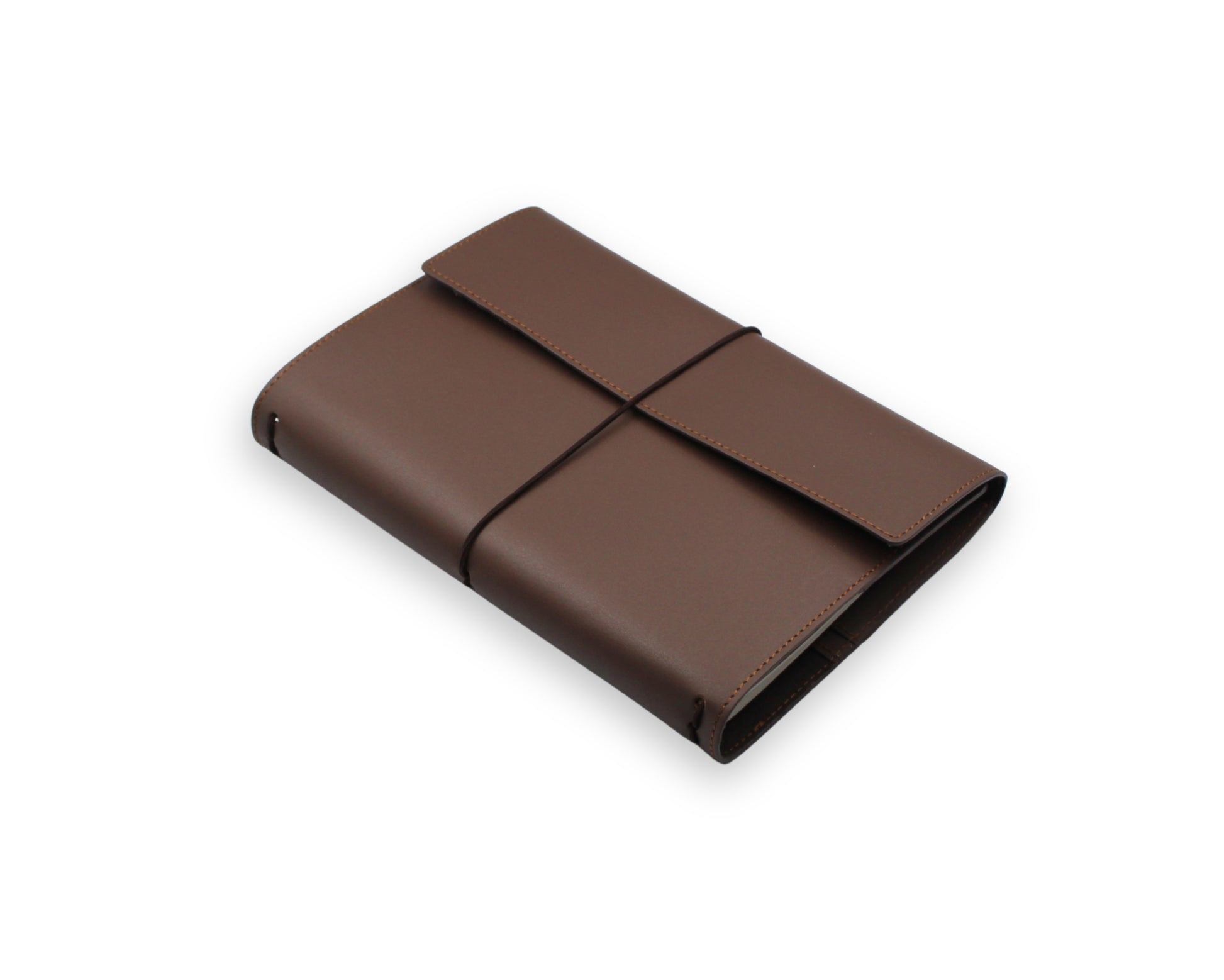Trifold-Utility Journal - Brown (A5 Size)