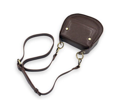 Adriana Cross Body and Shoulder Ladies Bag - Chocolate