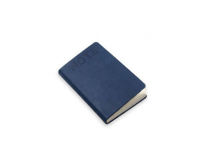 The NOTE Pocket Diary – Leather-Bound Blank Notebook (With your Name Customisation)