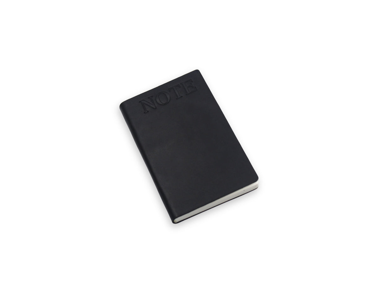 The NOTE Pocket Diary – Leather-Bound Blank Notebook