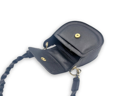 Adriana Cross Body and Shoulder Ladies Bag - Black