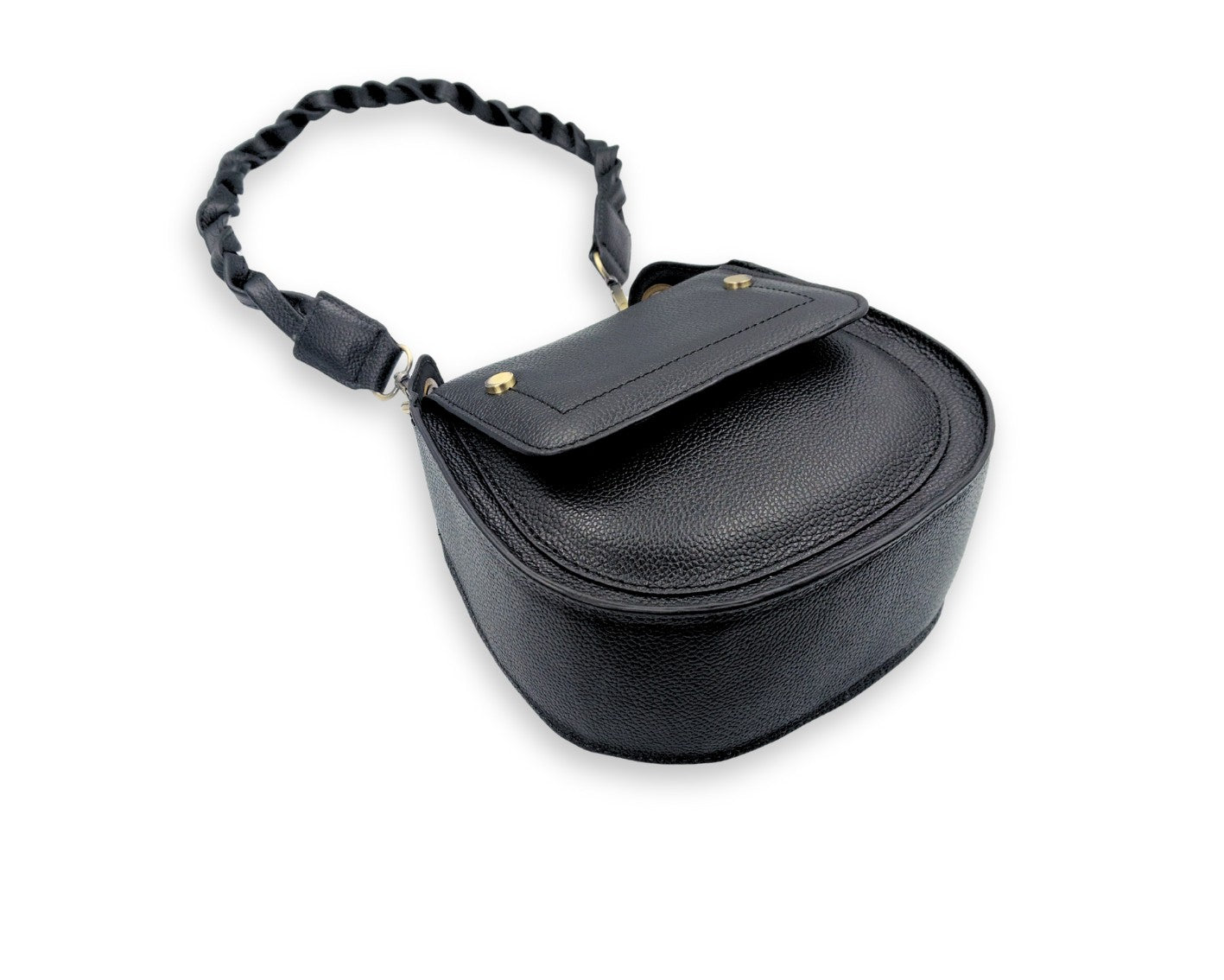 Adriana Cross Body and Shoulder Ladies Bag - Black