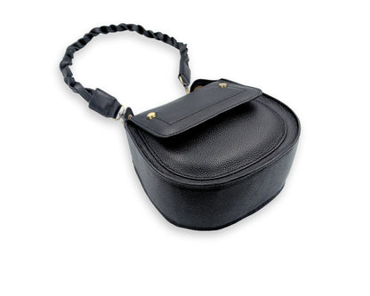 Adriana Cross Body and Shoulder Ladies Bag - Black