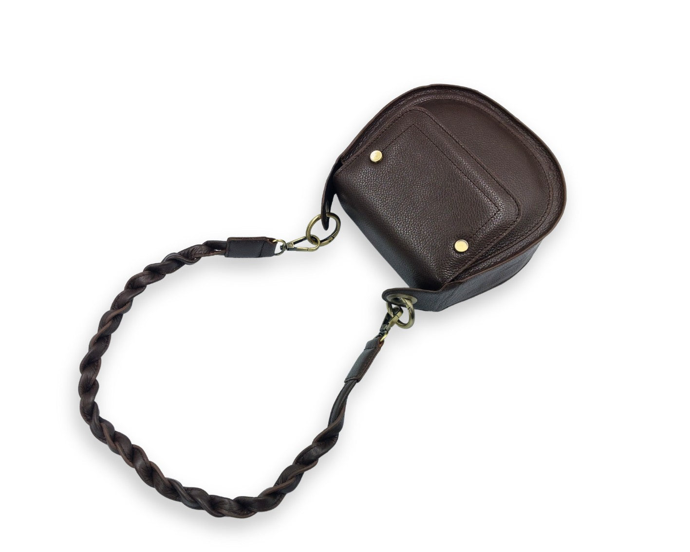 Adriana Cross Body and Shoulder Ladies Bag - Chocolate