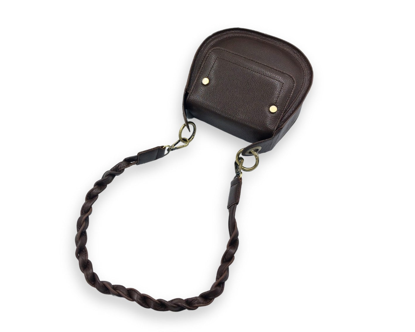 Adriana Cross Body and Shoulder Ladies Bag - Chocolate