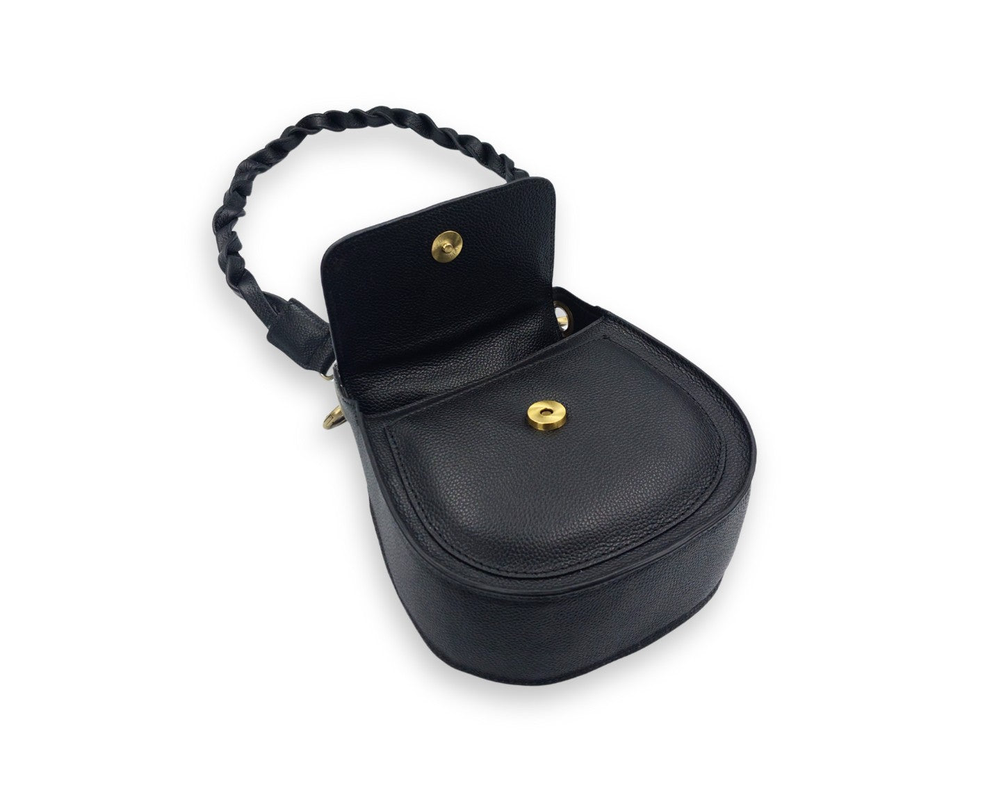 Adriana Cross Body and Shoulder Ladies Bag - Black