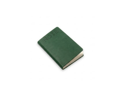 The NOTE Pocket Diary – Leather-Bound Blank Notebook (With your Name Customisation)