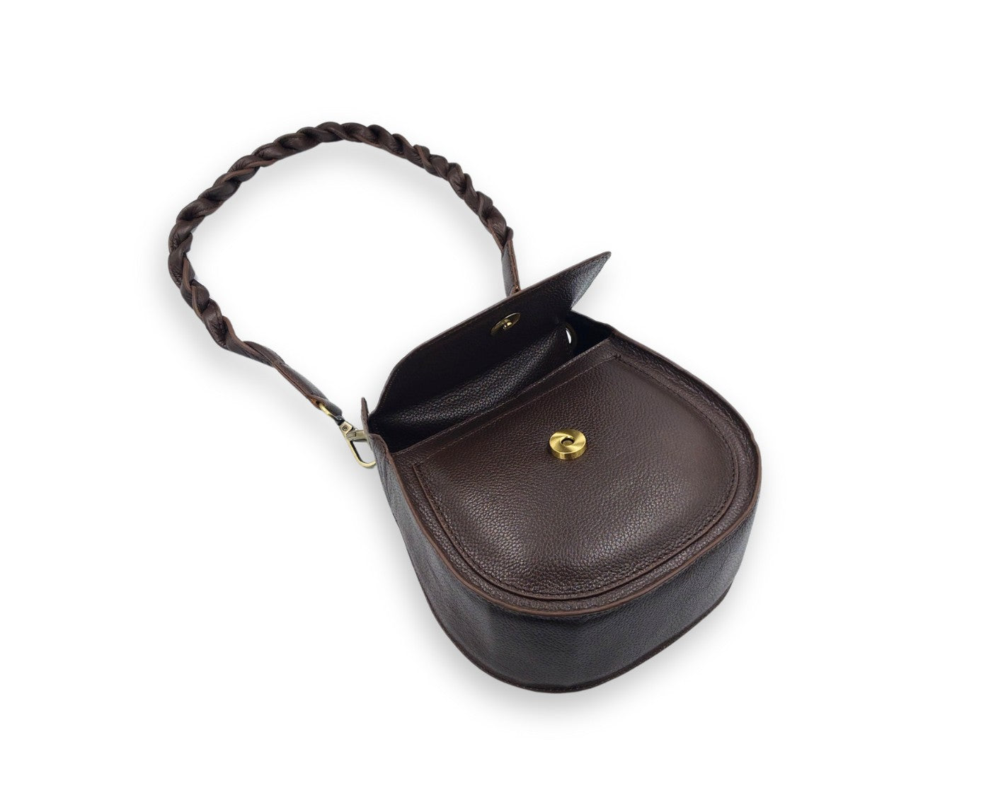 Adriana Cross Body and Shoulder Ladies Bag - Chocolate