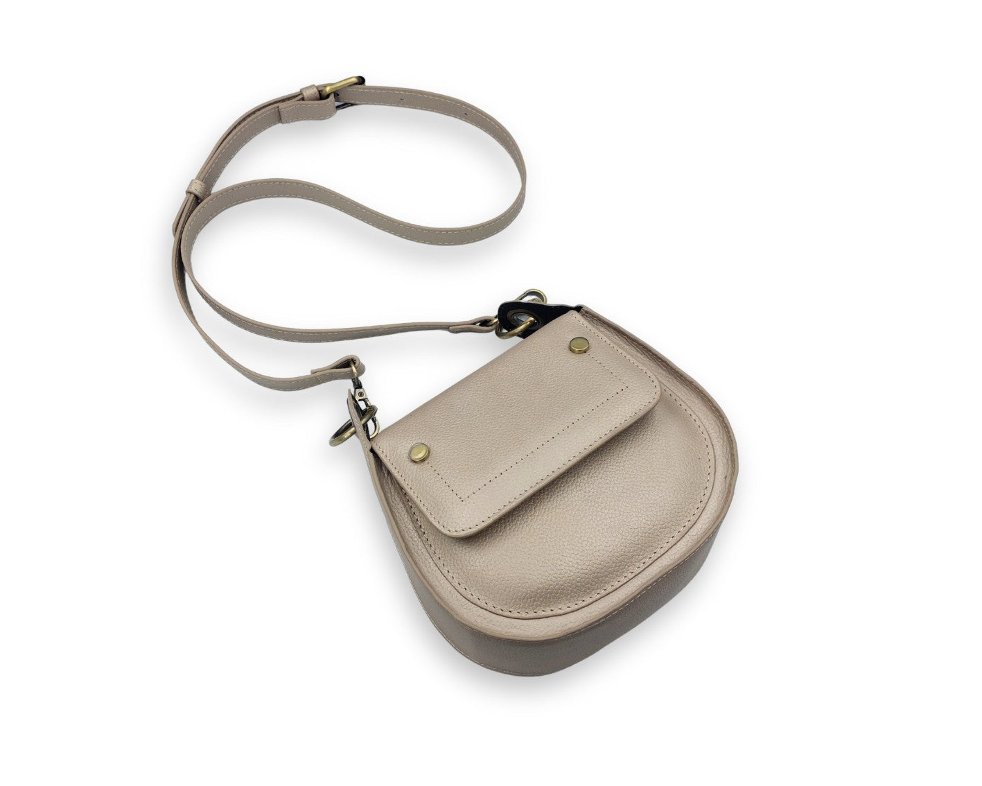 Adriana Cross Body and Shoulder Ladies Bag - Champagne