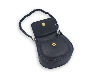Adriana Cross Body and Shoulder Ladies Bag - Black