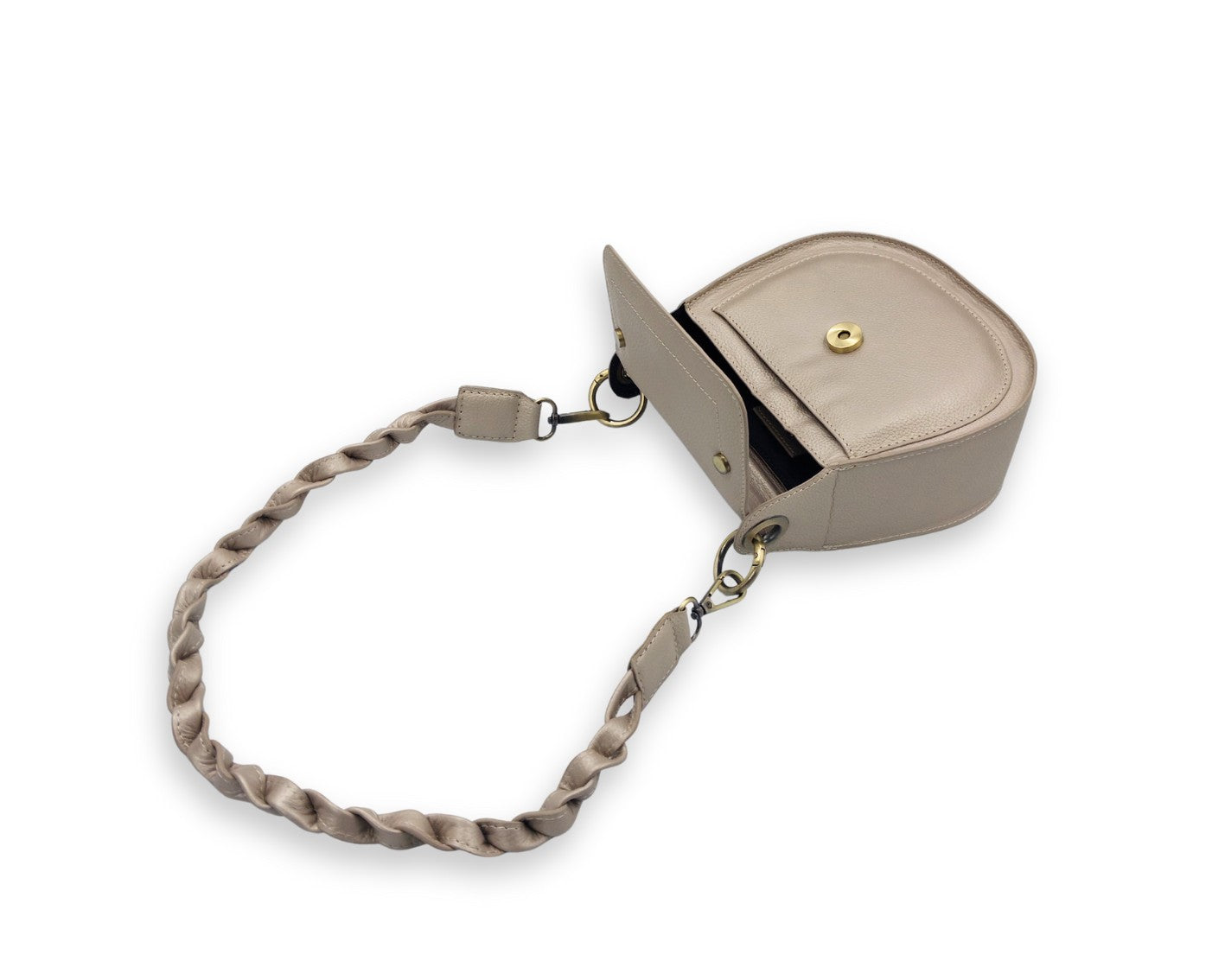 Adriana Cross Body and Shoulder Ladies Bag - Champagne