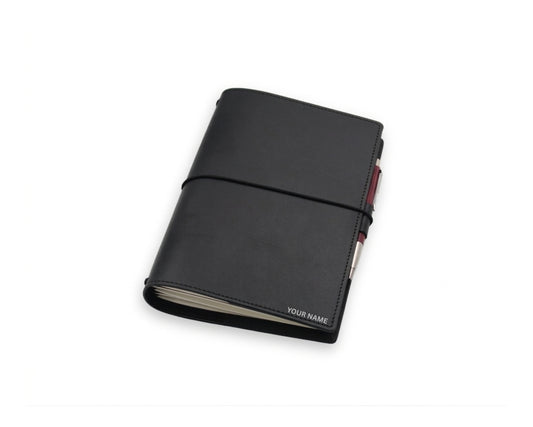 The Utility Journal - Black (With your Name Customisation)