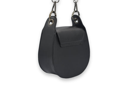 Adriana Cross Body and Shoulder Ladies Bag - Black