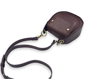 Adriana Cross Body and Shoulder Ladies Bag - Wine