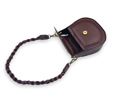 Adriana Cross Body and Shoulder Ladies Bag - Wine