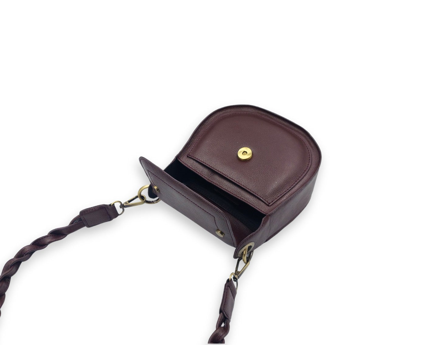 Adriana Cross Body and Shoulder Ladies Bag - Wine