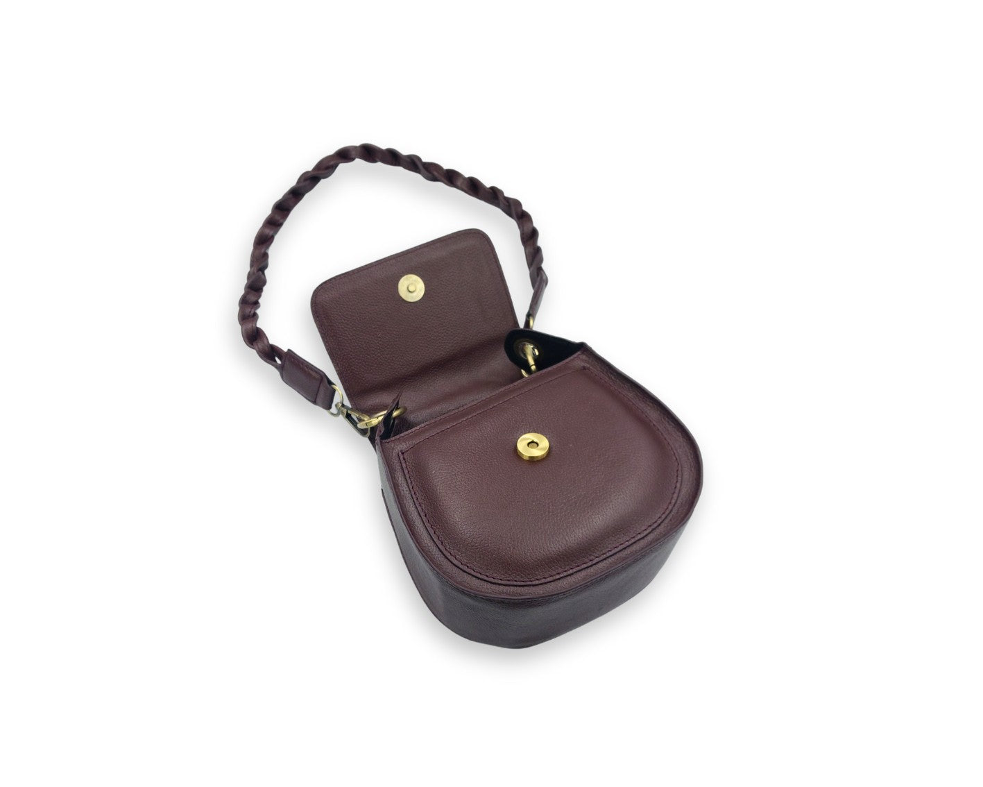 Adriana Cross Body and Shoulder Ladies Bag - Wine