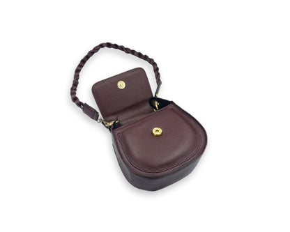 Adriana Cross Body and Shoulder Ladies Bag - Wine