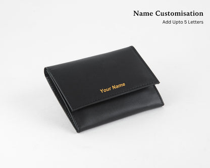 Discovery Wallet - Black (With Your Name customisation)