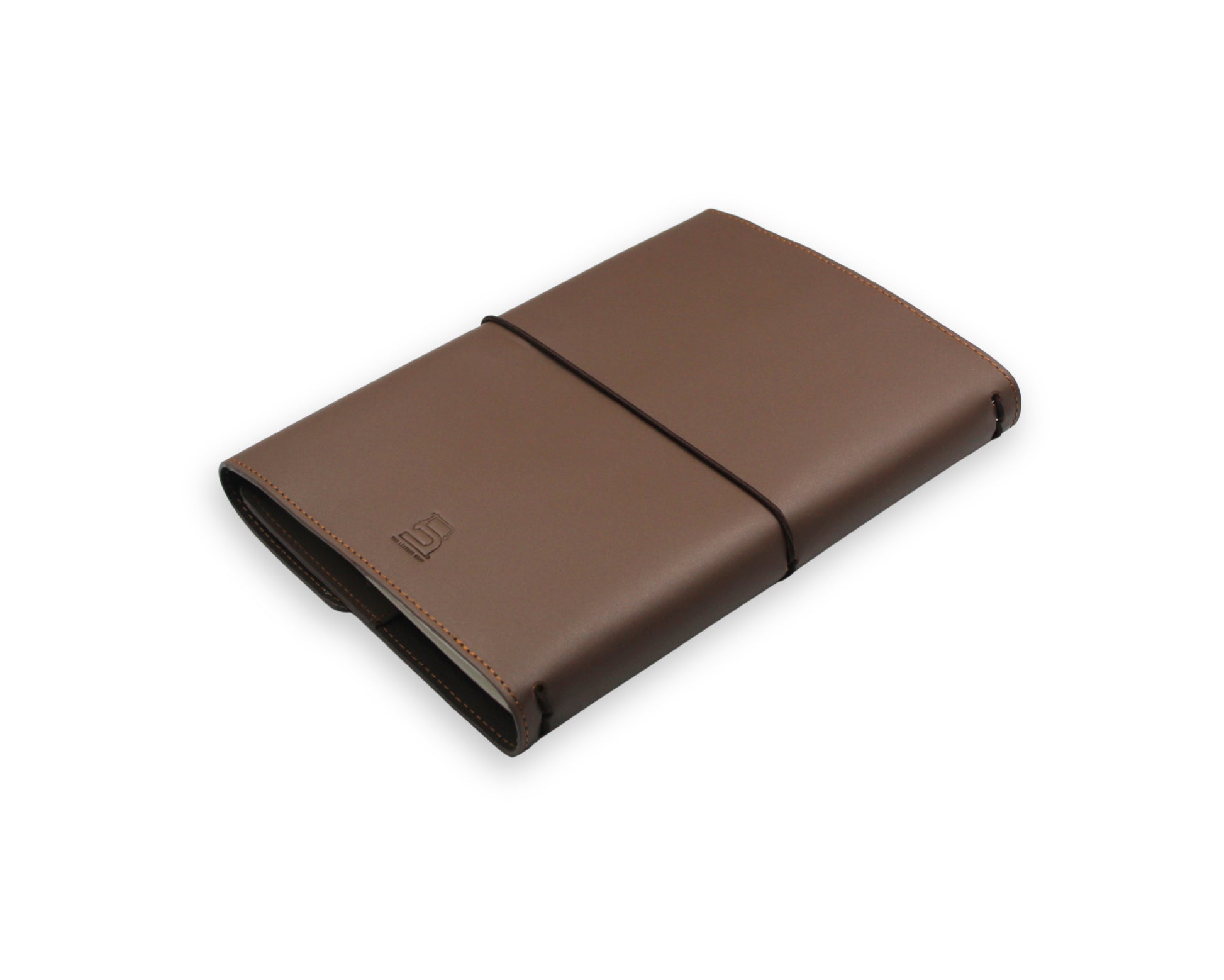 Trifold-Utility Journal - Brown (A5 Size)