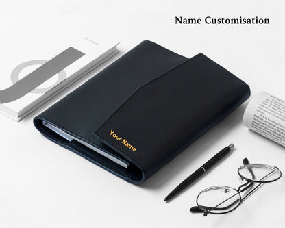 Executive Leather Diary - Black (With your Name Customisation)