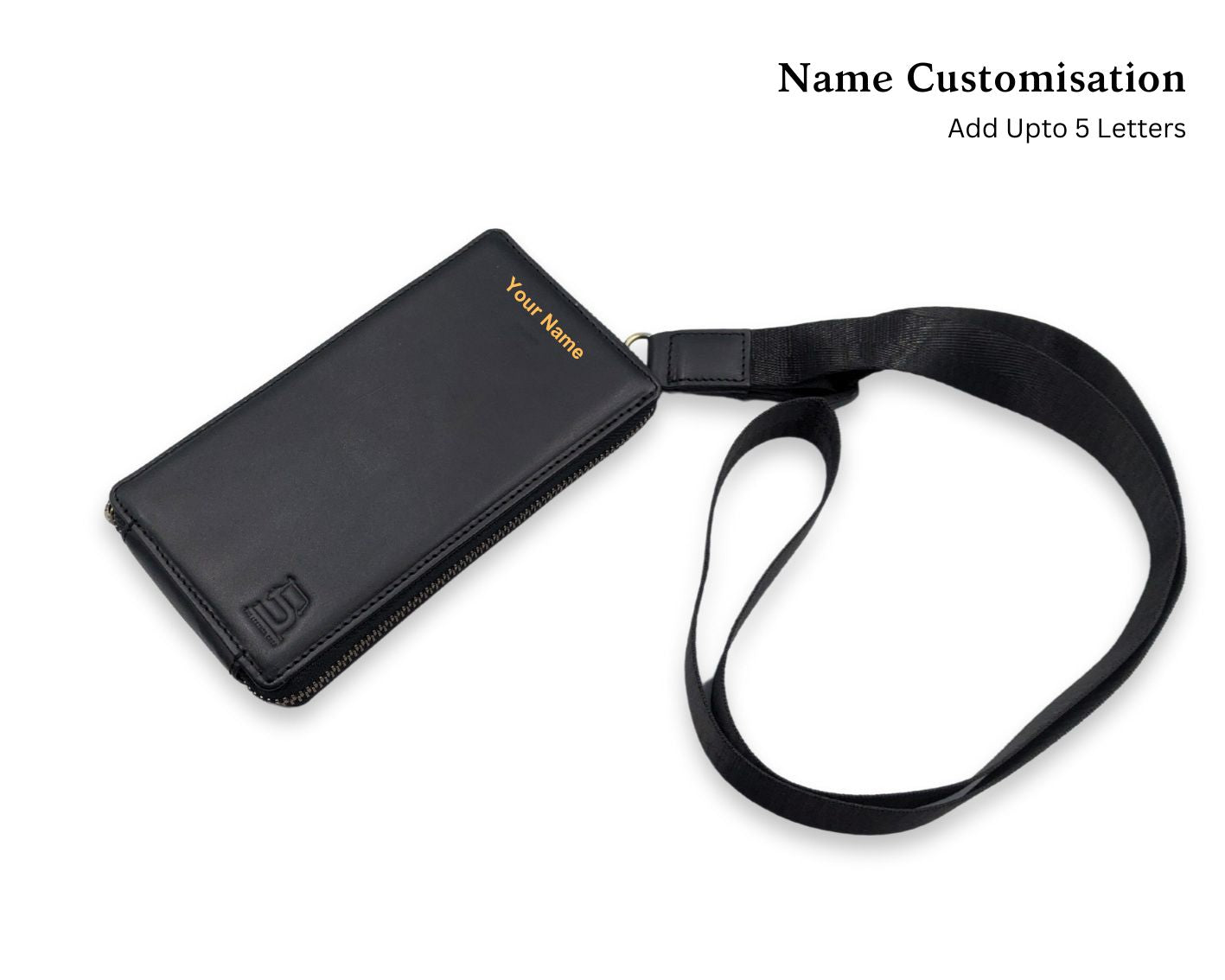 MOD Sling Wallet - BLACK (With Your Name Customisation)