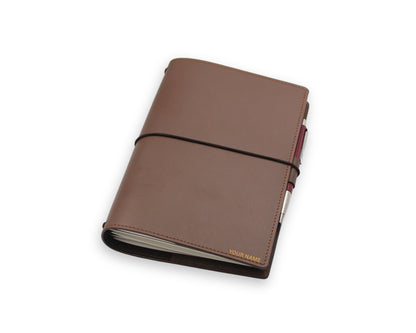 The Utility Journal - Brown (With your Name Customisation)