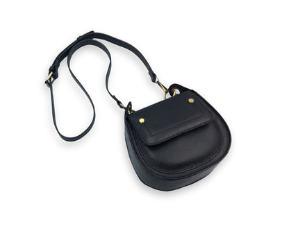 Adriana Cross Body and Shoulder Ladies Bag - Black