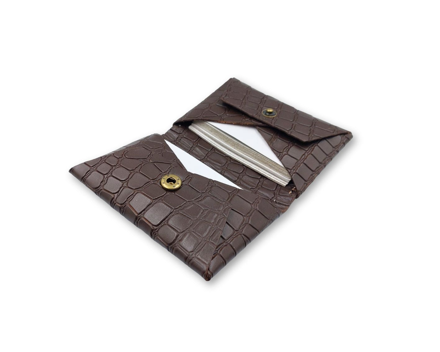 Business Card Case - Brown