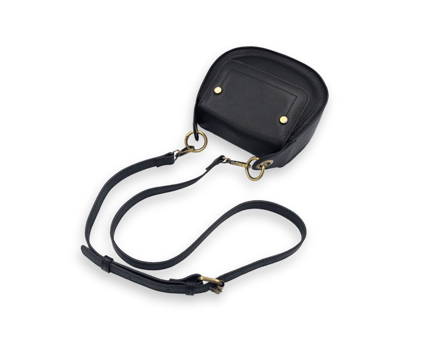 Adriana Cross Body and Shoulder Ladies Bag - Black