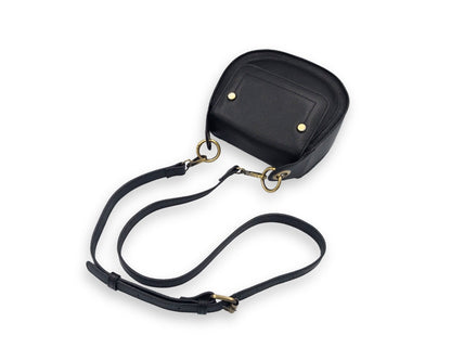 Adriana Cross Body and Shoulder Ladies Bag - Black
