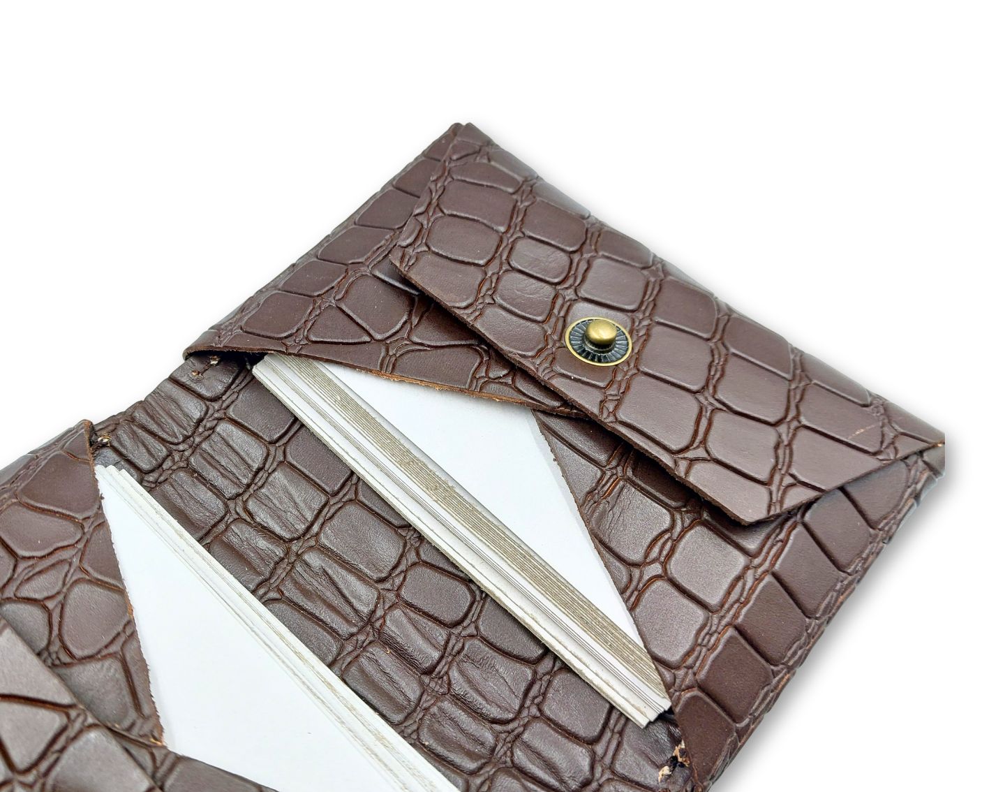 Business Card Case - Brown