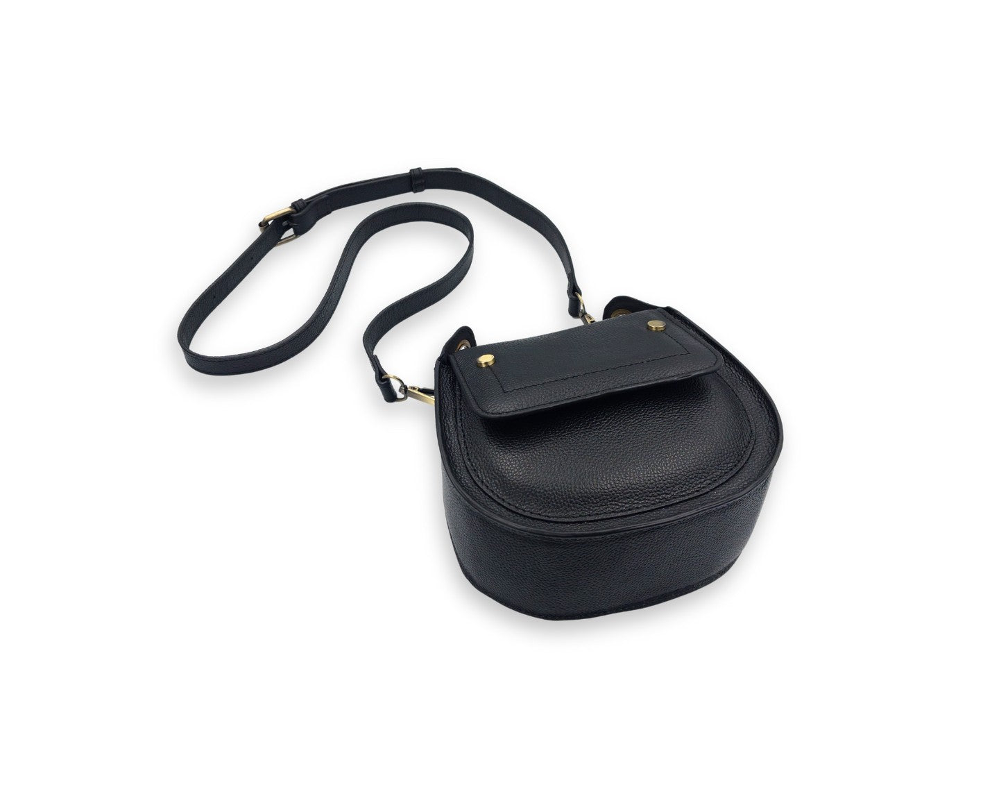 Adriana Cross Body and Shoulder Ladies Bag - Black