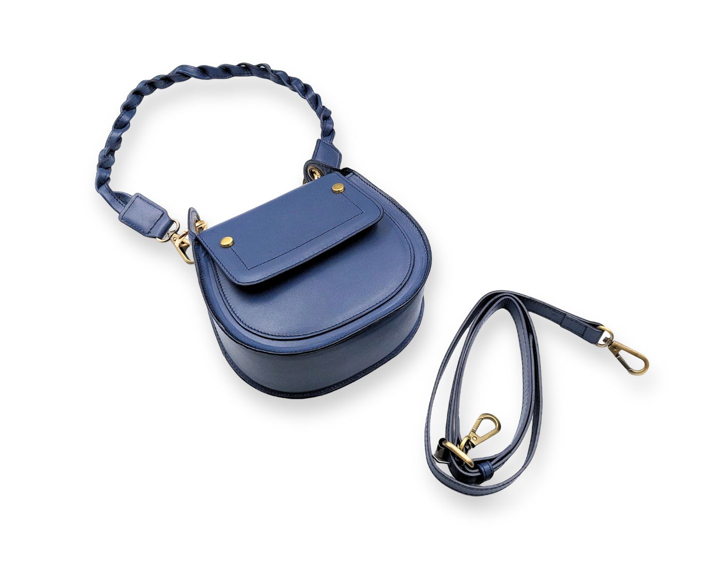 Adriana Cross Body and Shoulder Ladies Bag - Blue