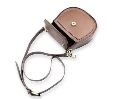 Adriana Cross Body and Shoulder Ladies Bag - Tan