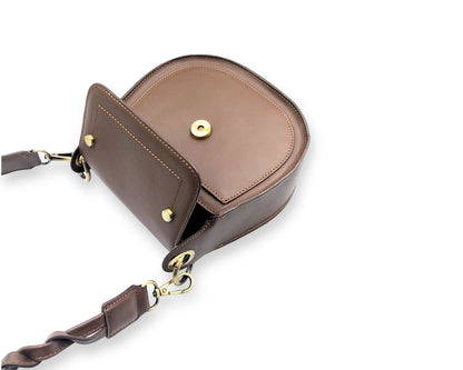 Adriana Cross Body and Shoulder Ladies Bag - Tan