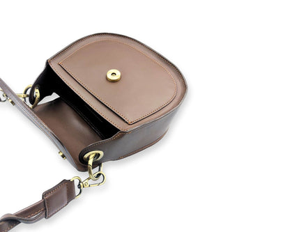 Adriana Cross Body and Shoulder Ladies Bag - Tan
