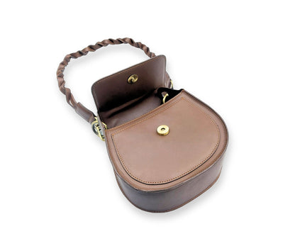 Adriana Cross Body and Shoulder Ladies Bag - Tan