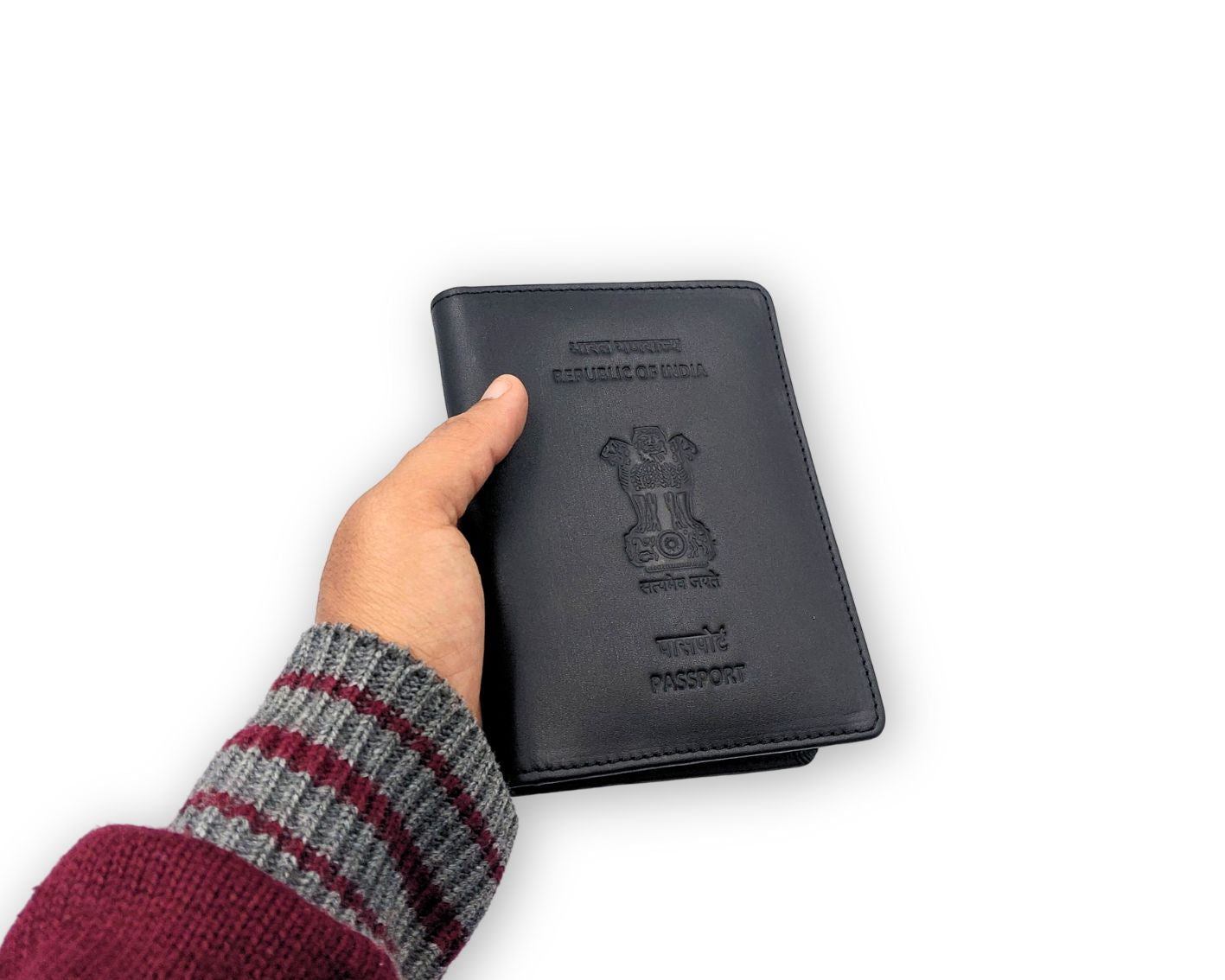 Ashoka Elite Passport Wallet - Black