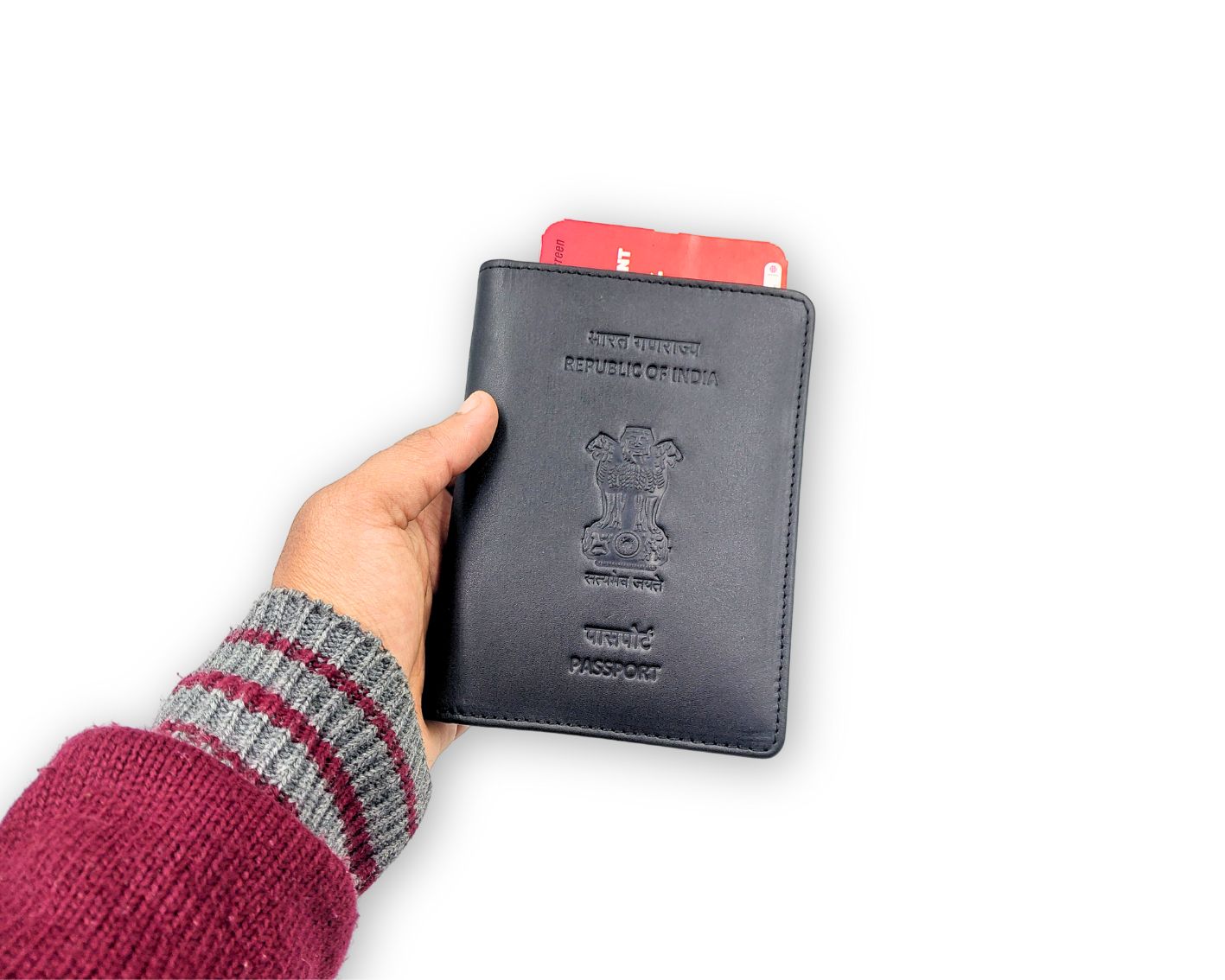 Ashoka Elite Passport Wallet - Black