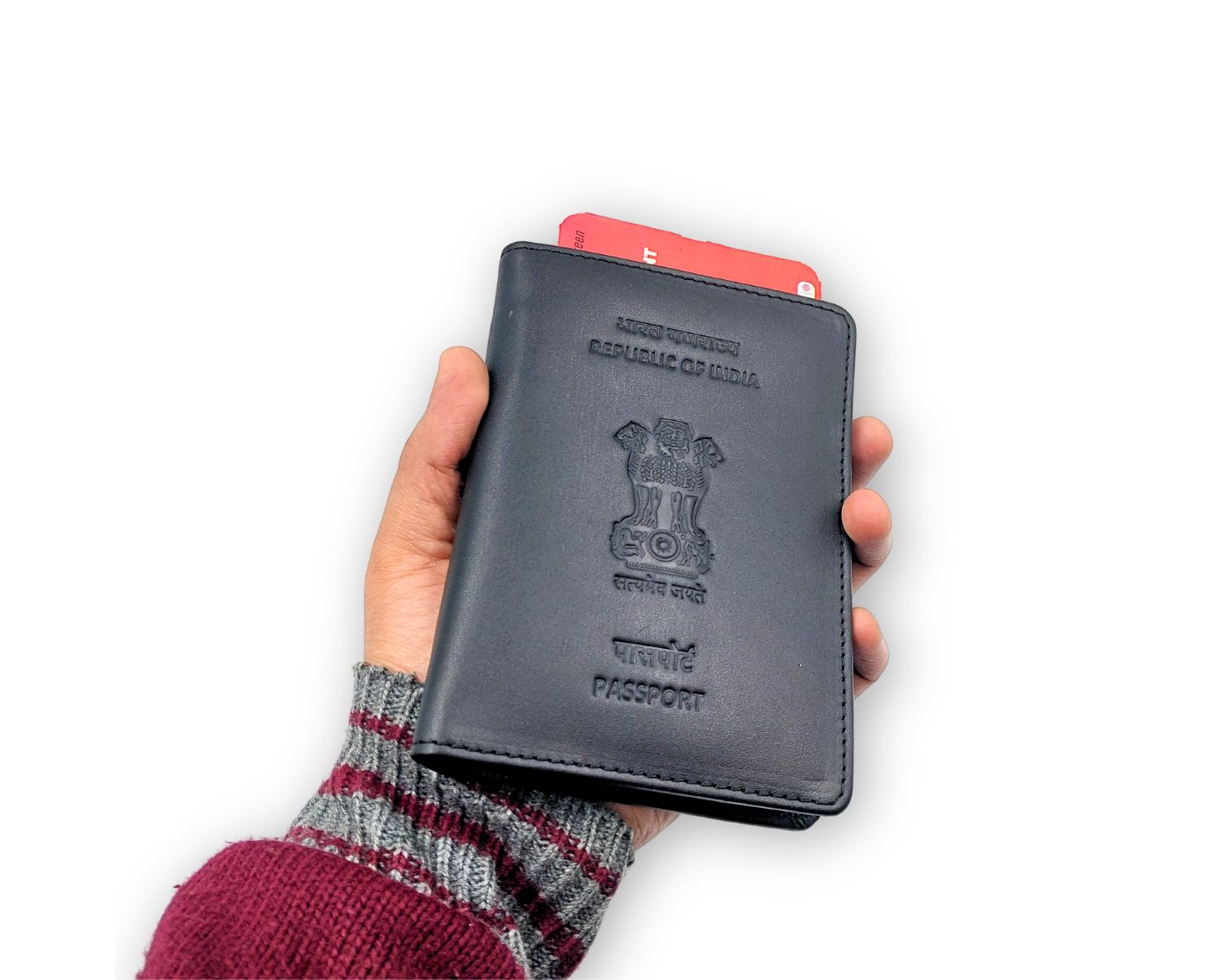 Ashoka Elite Passport Wallet - Black