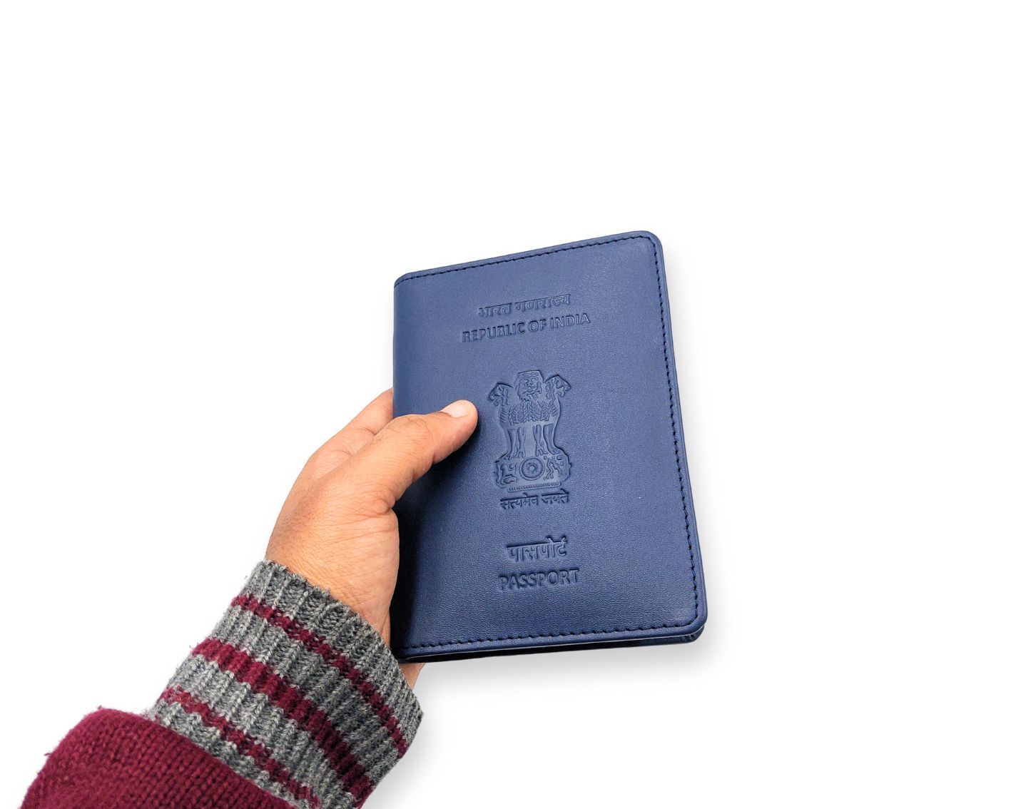 Ashoka Elite Passport Wallet - Blue