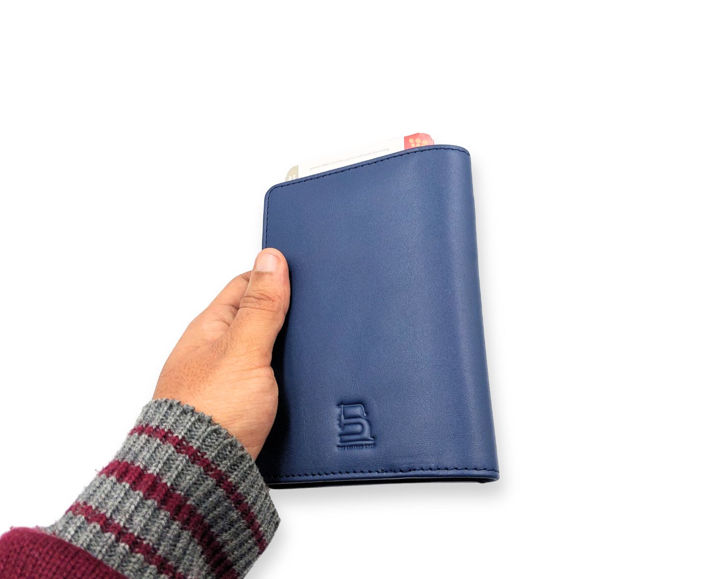 Ashoka Elite Passport Wallet - Blue