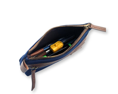 DeskMate Stationery Pouch - Blue