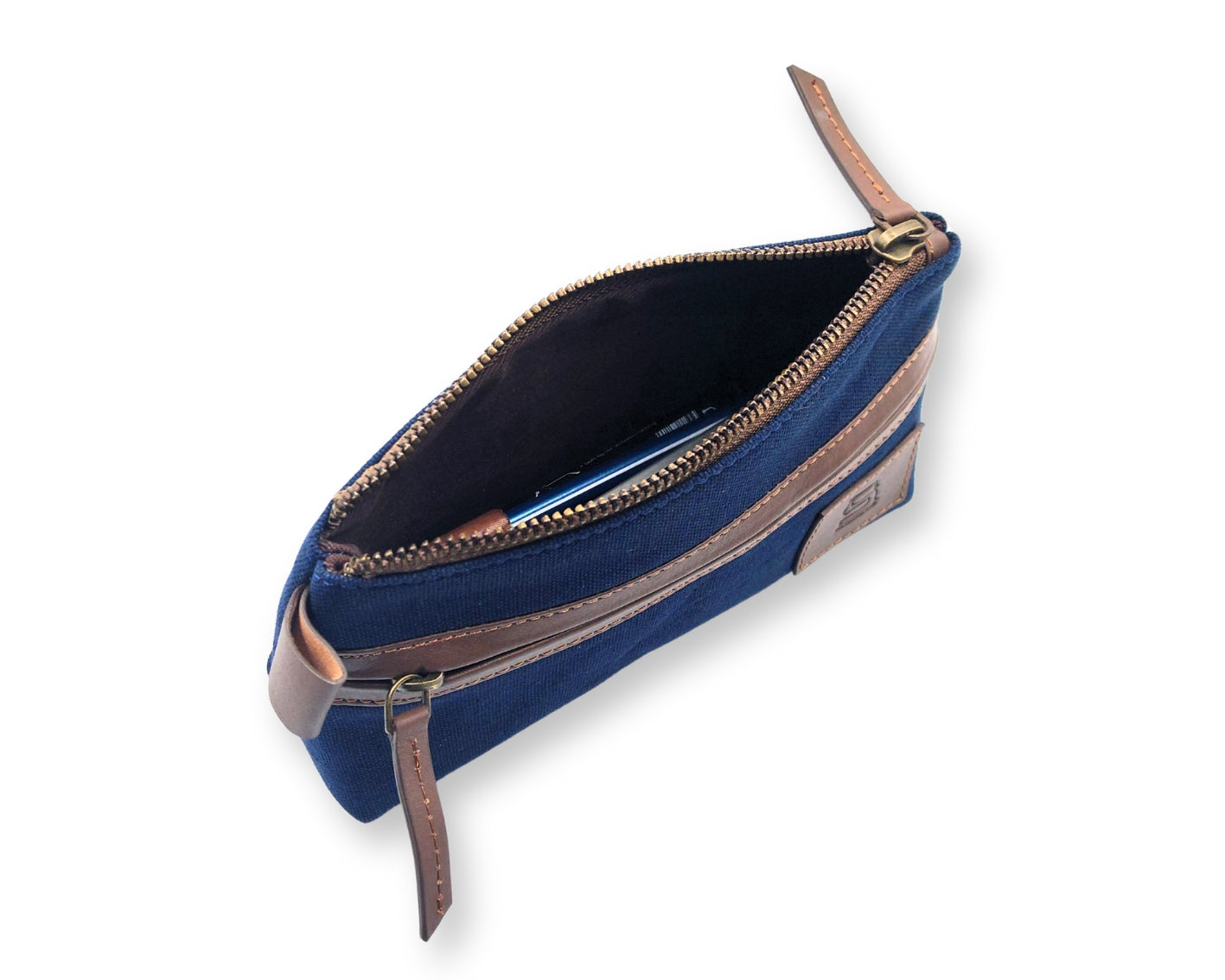 DeskMate Stationery Pouch - Blue