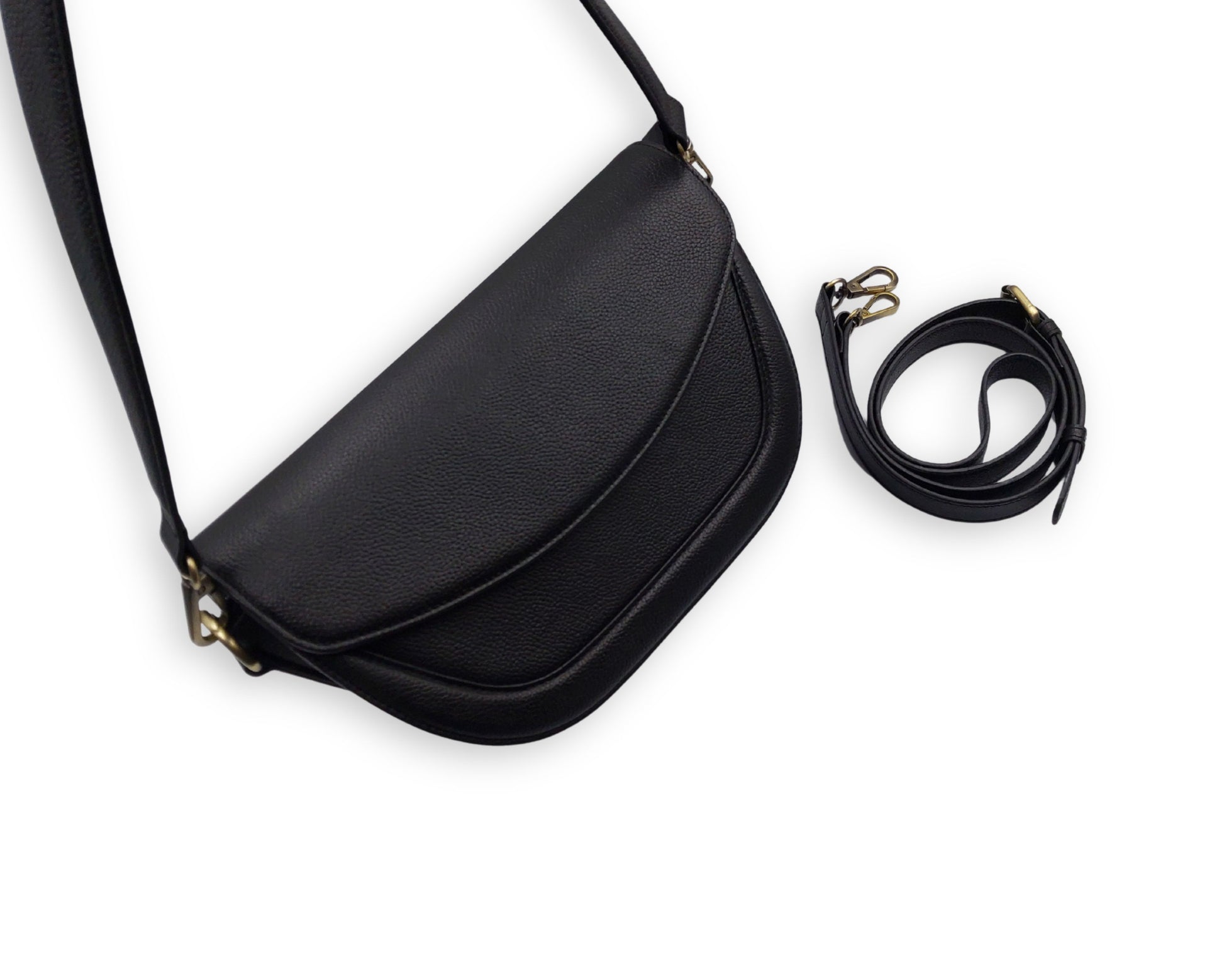 Ladies premium sling bag in full-grain leather – limited edition