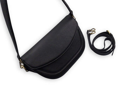 Ladies premium sling bag in full-grain leather – limited edition