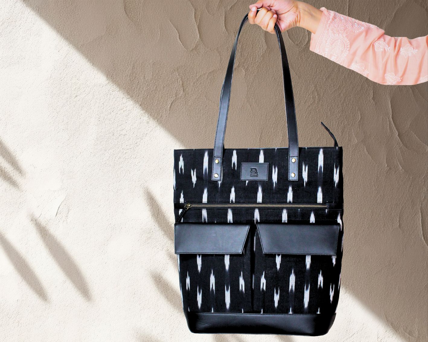 Manhattan Ikat office Tote 