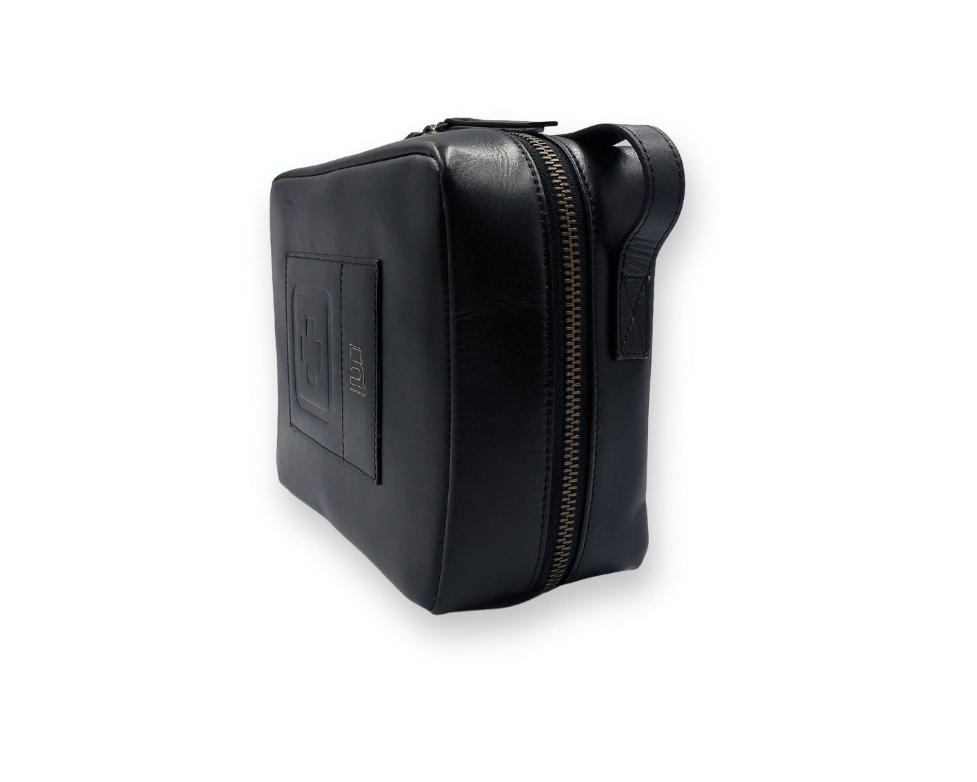 Medical Pouch-Black Full Leather